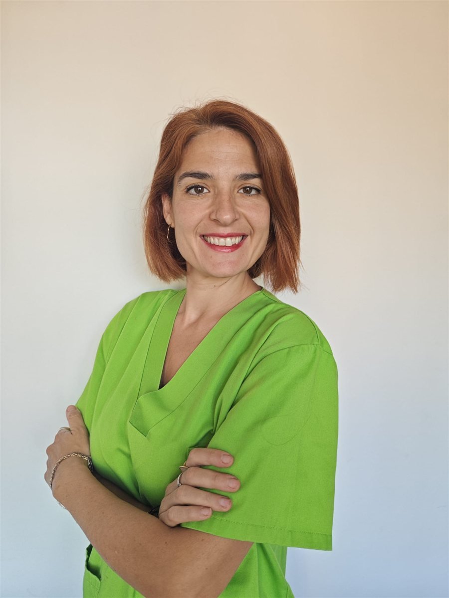 Gina Morales, podóloga en la Clínica de Podología de Ripollet